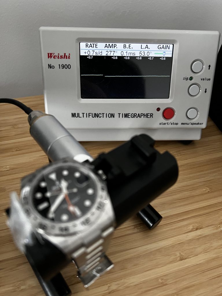 Timegrapher inspection