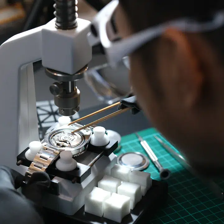 Watch service and inspection