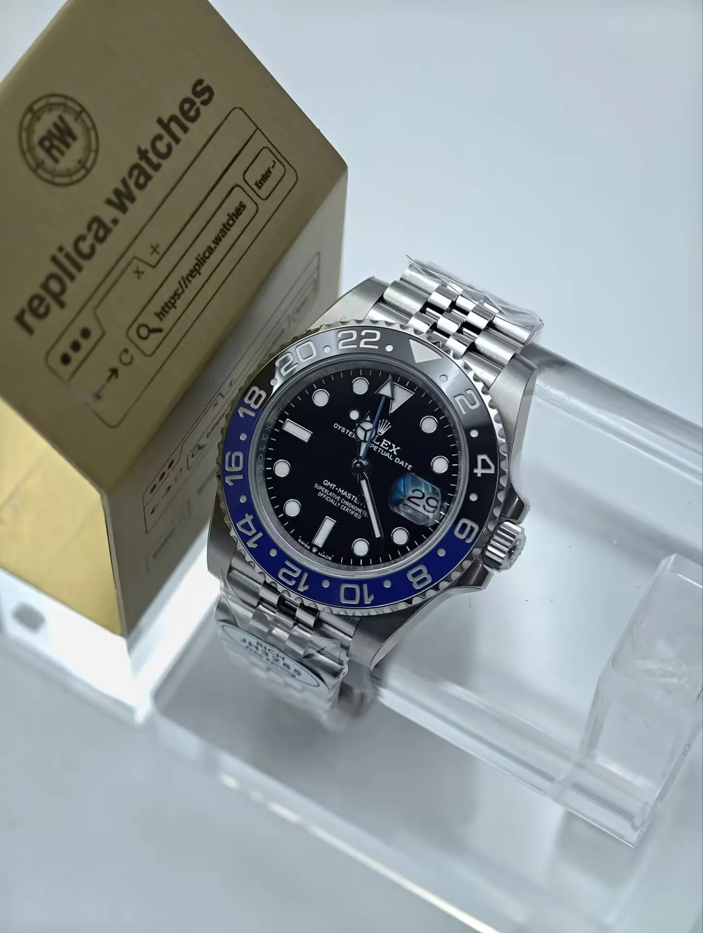 Rolex GMT-Master II 40mm M126710BLNR-0002 3285 Automatic Super Clone Watch