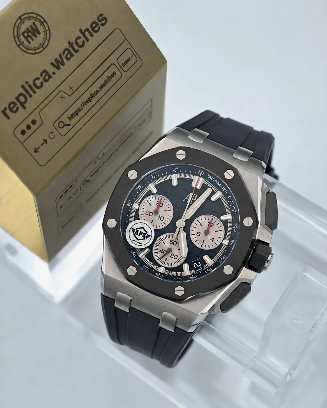 Audemars Piguet Royal Oak Offshore 43mm 26420SO.OO.A002CA.01 Black Dial Replica Watch