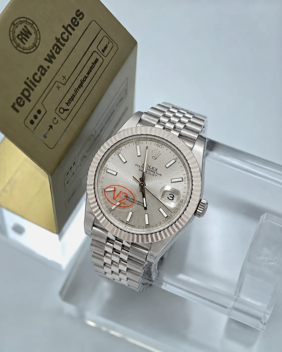 Rolex Datejust M126334-0004 41mm 3235 Movement Sapphire Crystal Date Replica Watch
