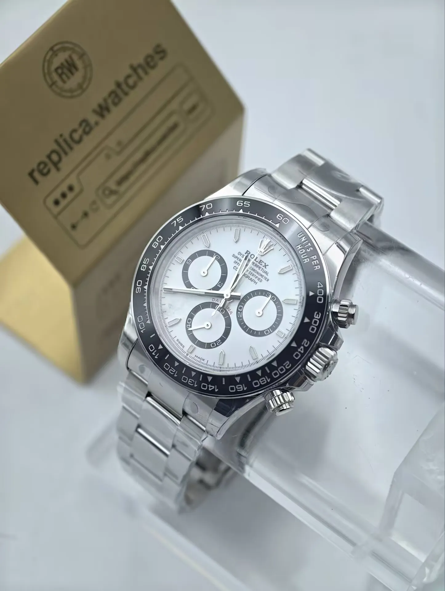 Rolex Daytona M126500LN-0001 40mm 4131 Movement VSF Panda Chronograph Super Clone Watch