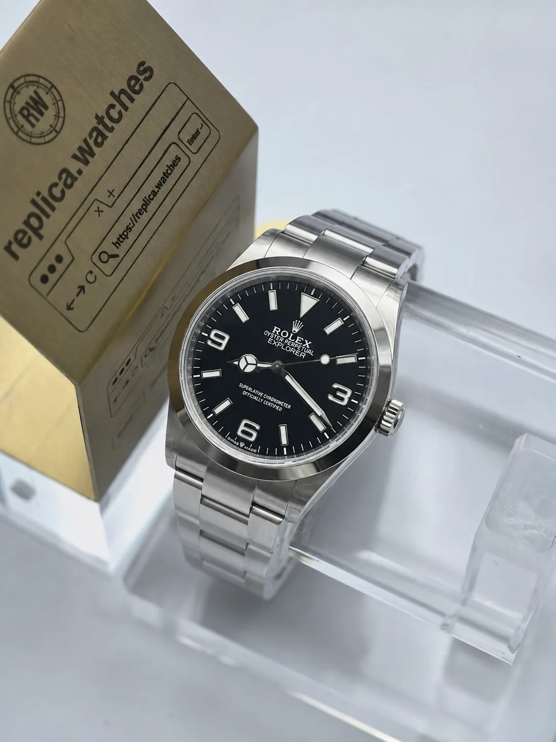 Rolex Explorer M124270-0001 3230 Movement 36mm 904L Super Clone Sports Watch