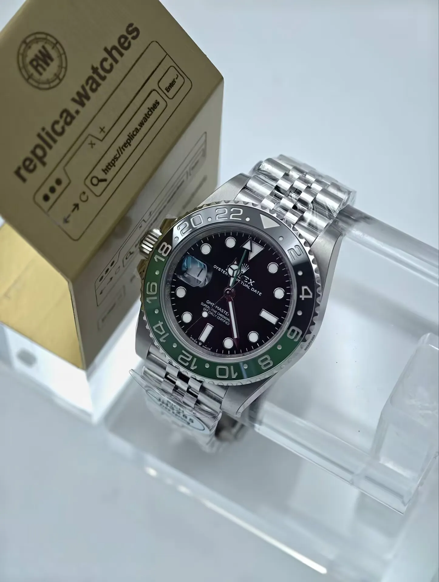 Rolex GMT-Master II M126720VTNR-0002 40mm JH3285 Movement Replica Watch