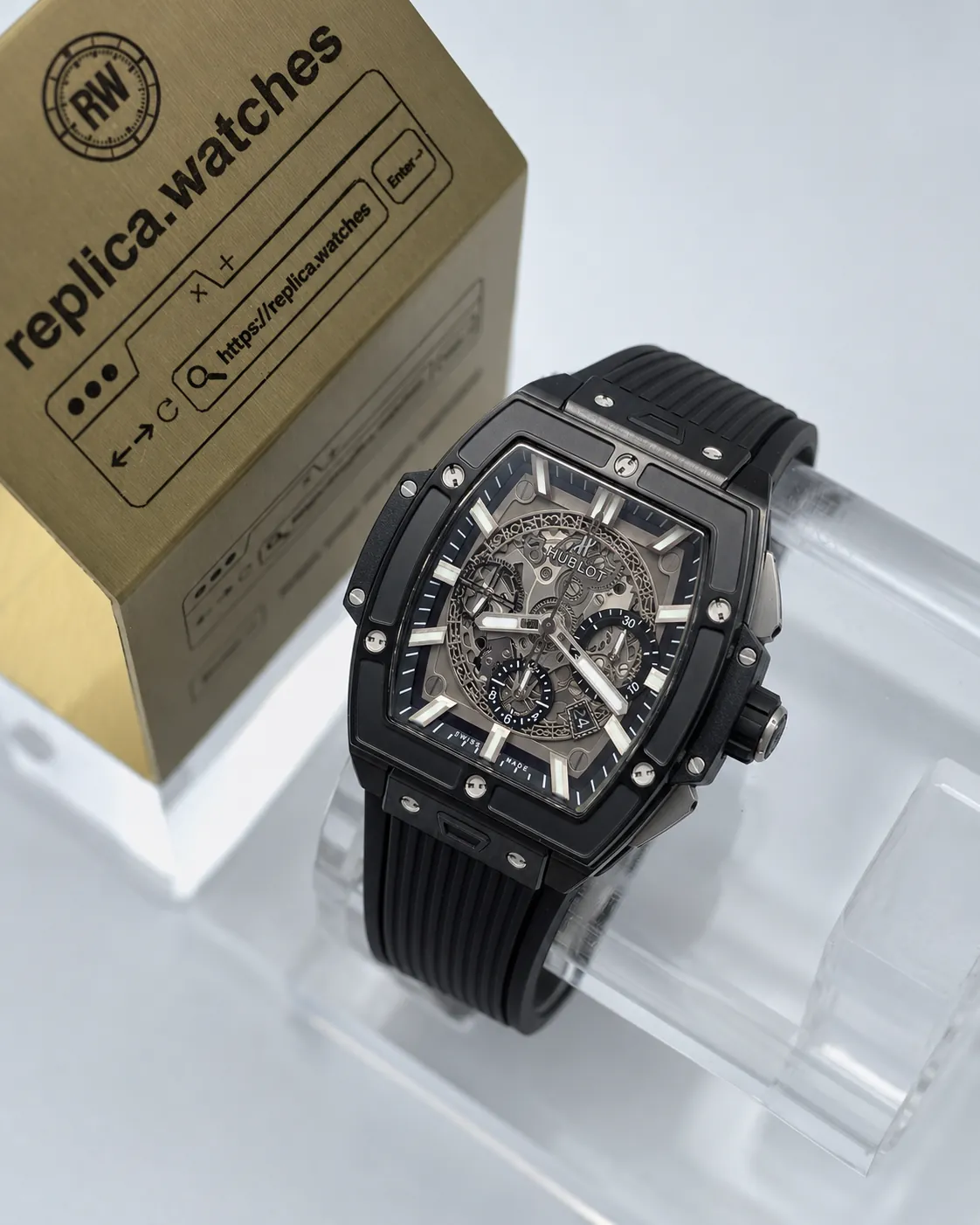 Hublot Spirit of Big Bang 642.CI.0170.RX 42mm HUB4700 Skeleton Automatic Chronograph Replica Watch