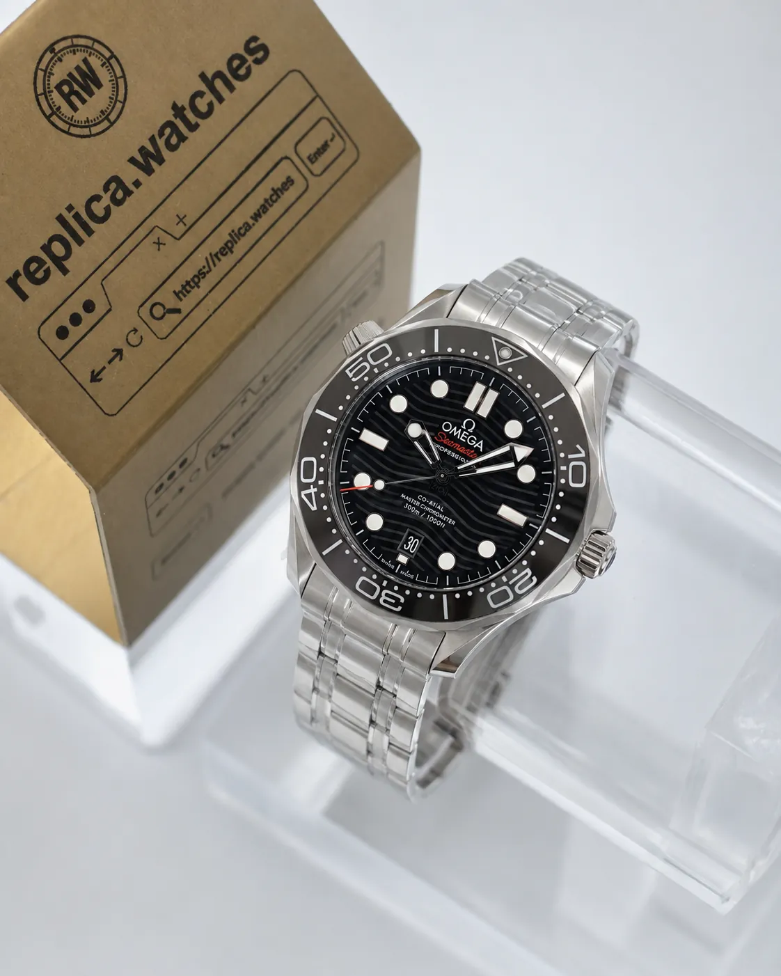 Omega Seamaster Diver 300M 210.30.42.20.01.001 42mm 8800 Stainless Steel Automatic Super Clone Watch