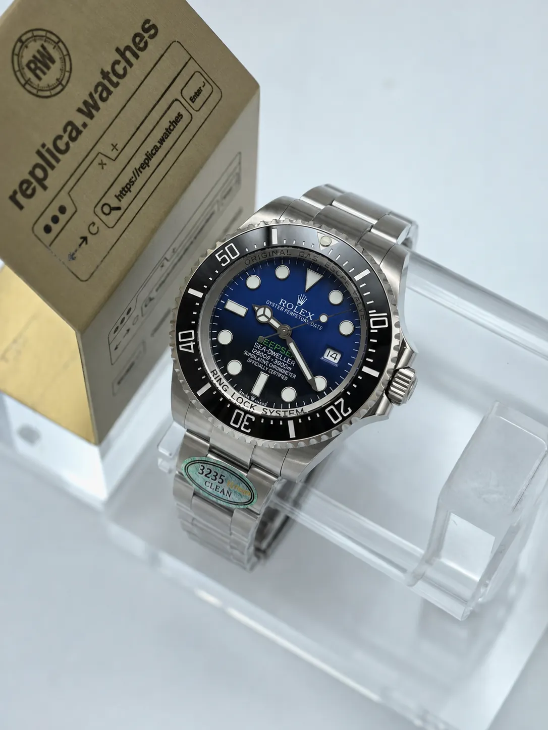 Rolex Sea-Dweller Deepsea M126660-0002 44mm VR3235 Movement Clean Replica Dive Watch