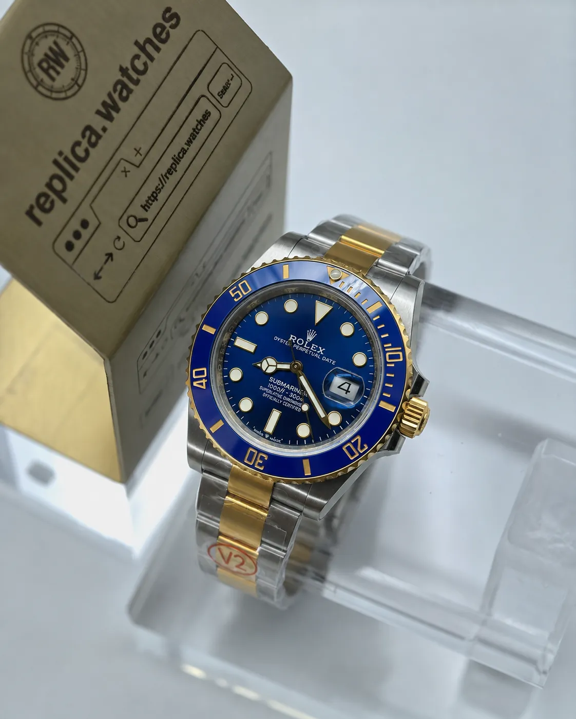 Rolex Submariner 41mm 126613LB 3235 Movement 904L Steel Blue Bezel Super Clone Watch