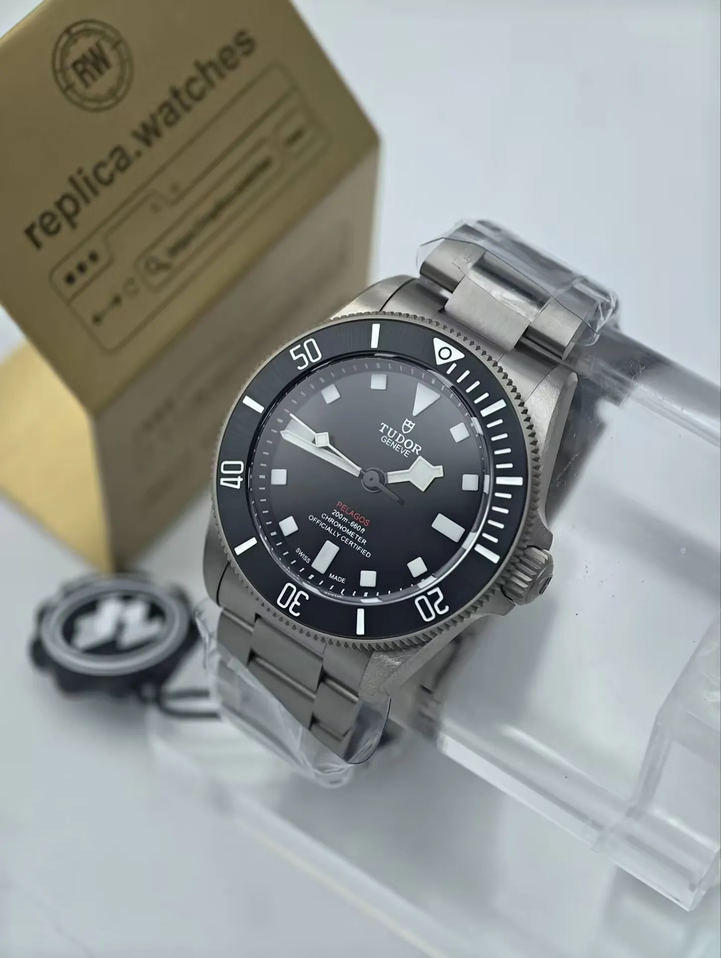 Tudor Pelagos 39mm M25407N-0001 Automatic Movement Titanium Sports Replica Watch