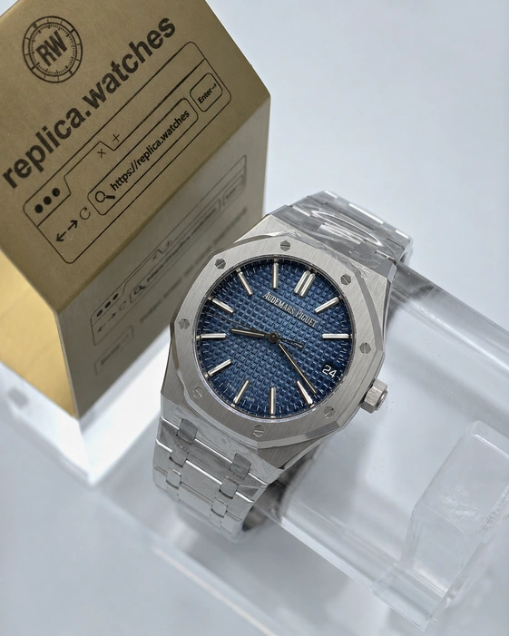Audemars Piguet Royal Oak 15510BC.OO.1320BC.02 Super Clone Watch 41mm Blue Gradient Dial Clone Calibre 4302