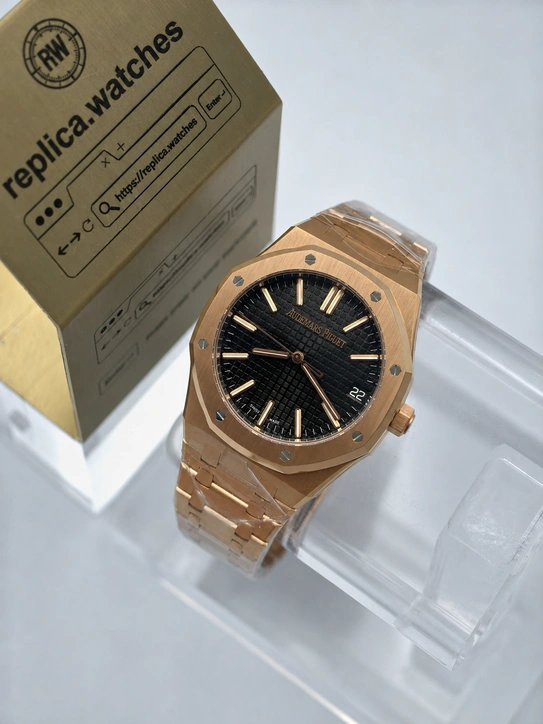 Audemars Piguet Royal Oak 15510OR.OO.1320OR.04 Super Clone Watch 41mm Black Dial Clone Calibre 4302 Movement