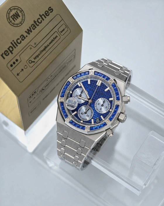 Audemars Piguet Royal Oak 26240BC.SS.1320BC.01 Super Clone Watch 41mm Blue Dial 1:1 Clone Chronograph