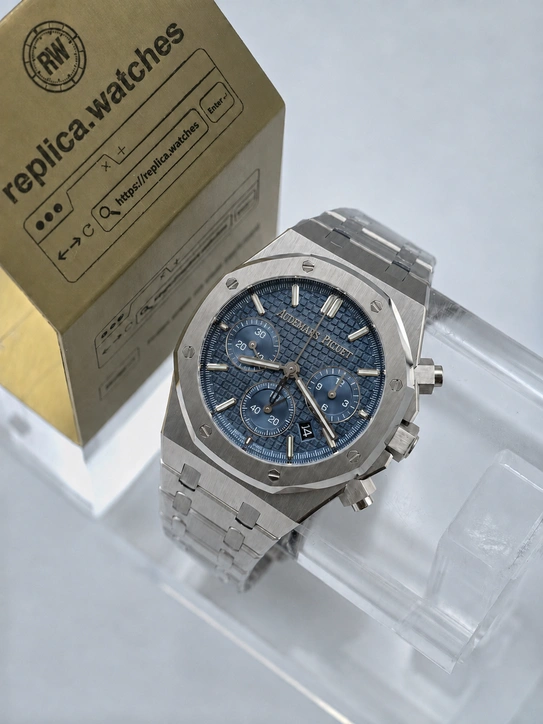Audemars Piguet Royal Oak 26240ST.OO.1320ST.05 Super Clone Watch 41mm Blue Dial Clone Calibre 4401