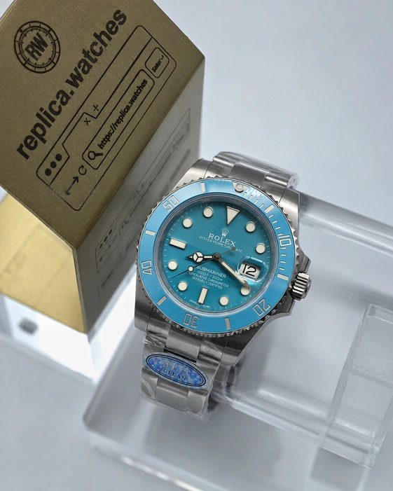 Best Rolex Submariner M116610LN Tiffany Blue Edition 40mm 904L Steel Cal.3135 Automatic