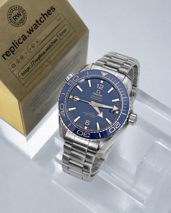 OMEGA Super Clone Seamaster 215.30.44.21.03.001 Blue Dial Luxury Diver Watch with Clone Calibre 8900 Movement