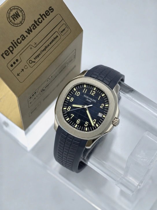 Patek Philippe Aquanaut 5168G-001 Weighted Version Super Clone Watch 42mm Blue Dial Clone Cal.26-330 Movement