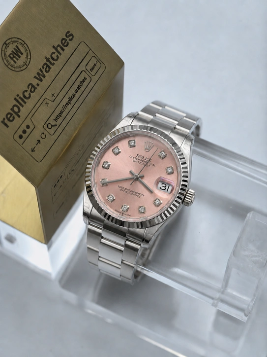 Rolex Datejust 31mm Pink Dial Super Clone M278274-0031 Stainless Steel Automatic Watch