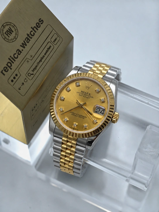 Rolex Ladies Datejust M278273-0026 Super Clone Watch 31mm Champagne Dial with 904L Steel & Clone Calibre 2236