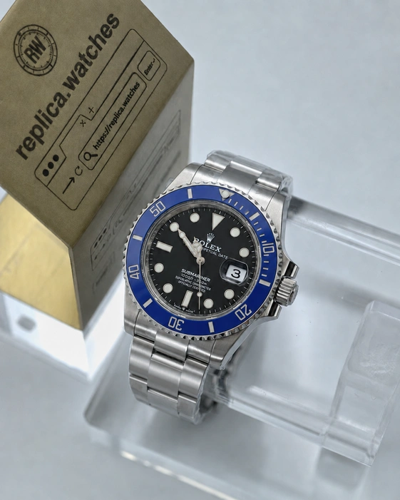 Rolex Submariner M126619LB-0003 Replica Super Clone Watch 41mm Black Dial Blue Cerachrom Bezel