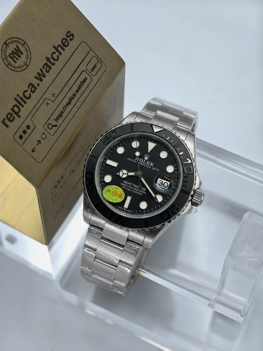 Super Clone Rolex Yacht-Master 42mm M226627-0001 Full Titanium Black Dial Clone 3235 Movement Luxury Sports Watch