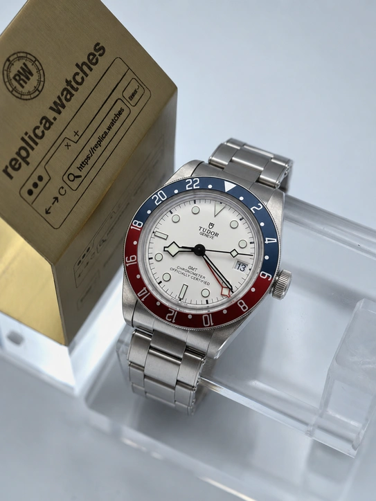Tudor Super Clone Watches 1:1 Black Bay GMT M79830RB-0010 Opaline Dial 41mm SS