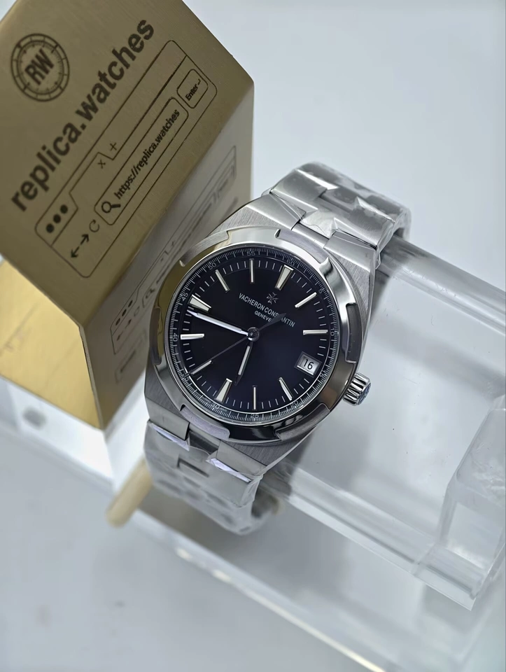 Vacheron Constantin Overseas 4500V Black Dial Super Clone 41mm 316L Steel Cal.5100 Automatic Luxury Watch
