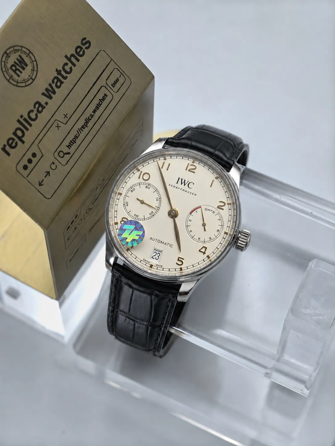 Replica IWC Portugieser Automatic IW500704 Silver Dial 42.3mm Steel Z Factory Watch