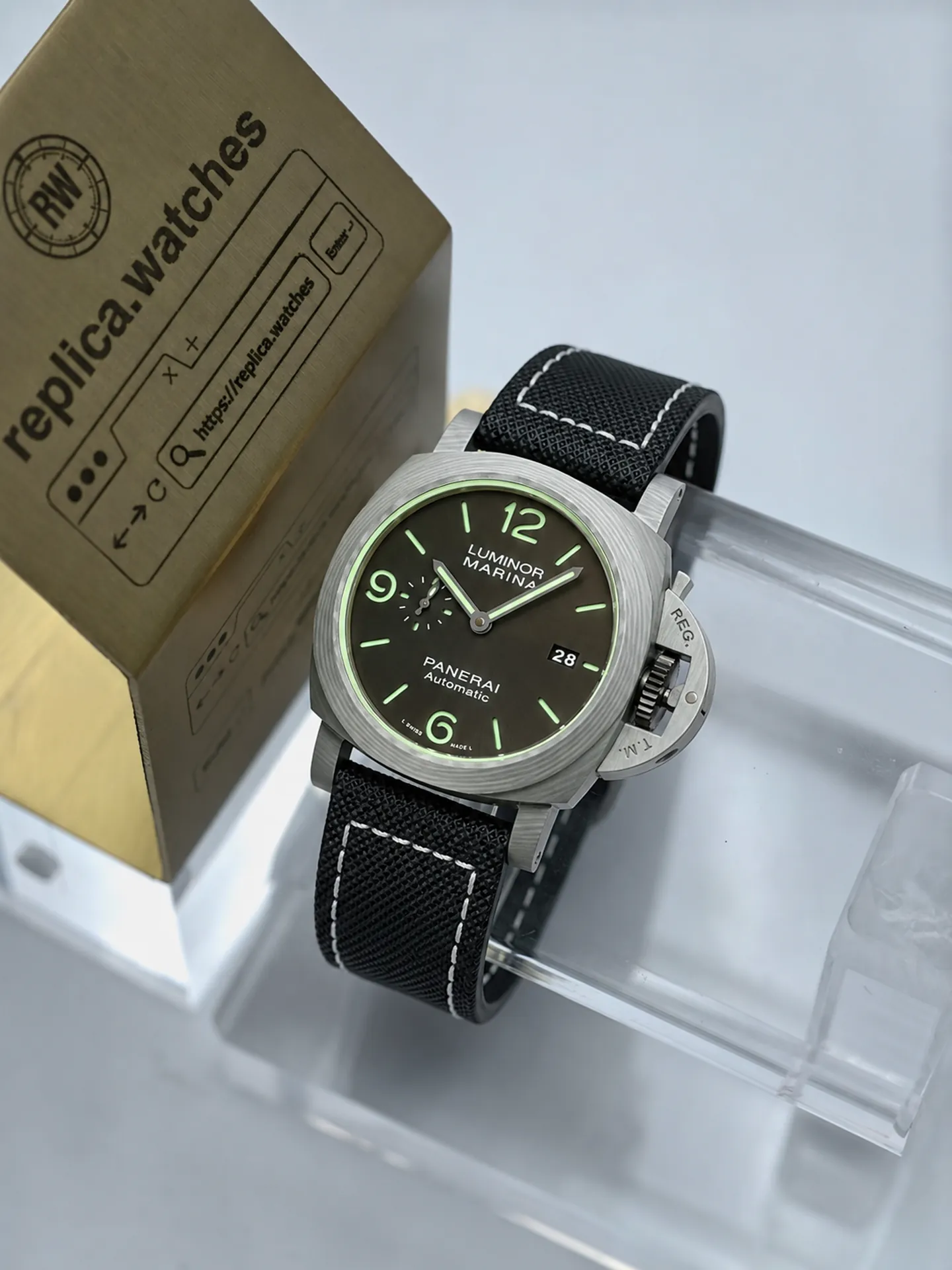 Replica Panerai Luminor Marina Fibratech PAM01119 70th Anniversary 44mm Limited Edition Watch