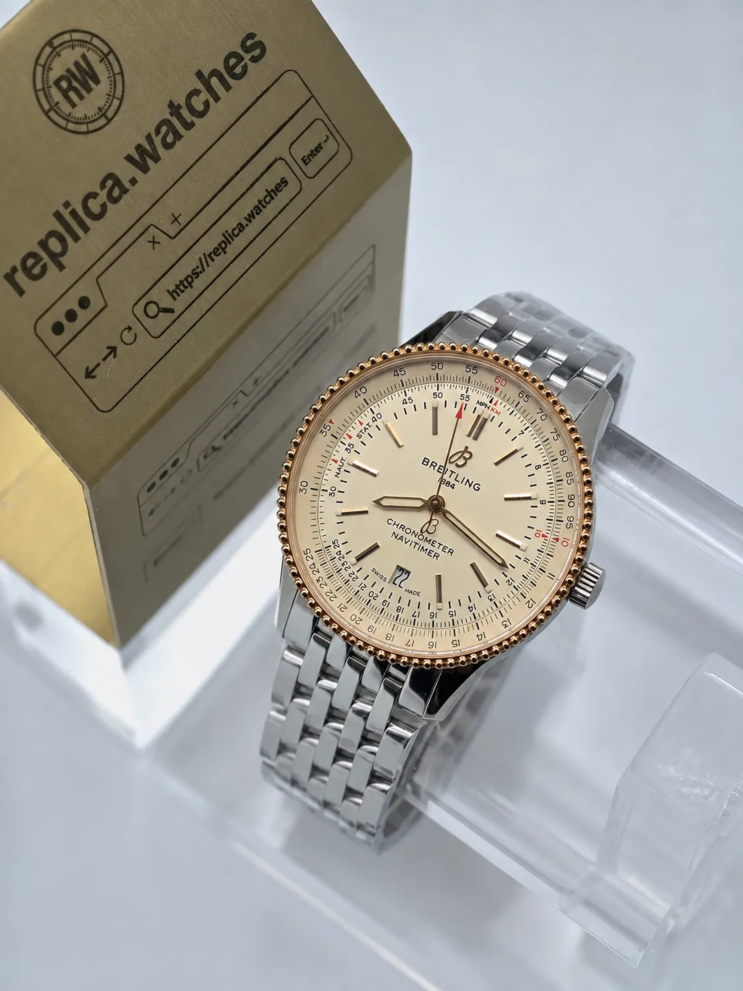 Breitling Navitimer Automatic 41 U17326211G1A1 Vintage Aviation Super Clone Watch