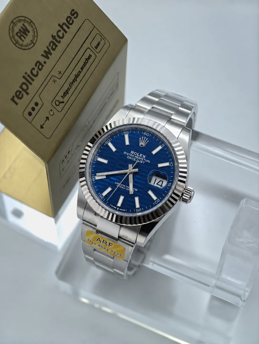 Rolex Datejust 126334-0031 41mm 3235 Movement Classic Blue Dress Sport Replica Watch