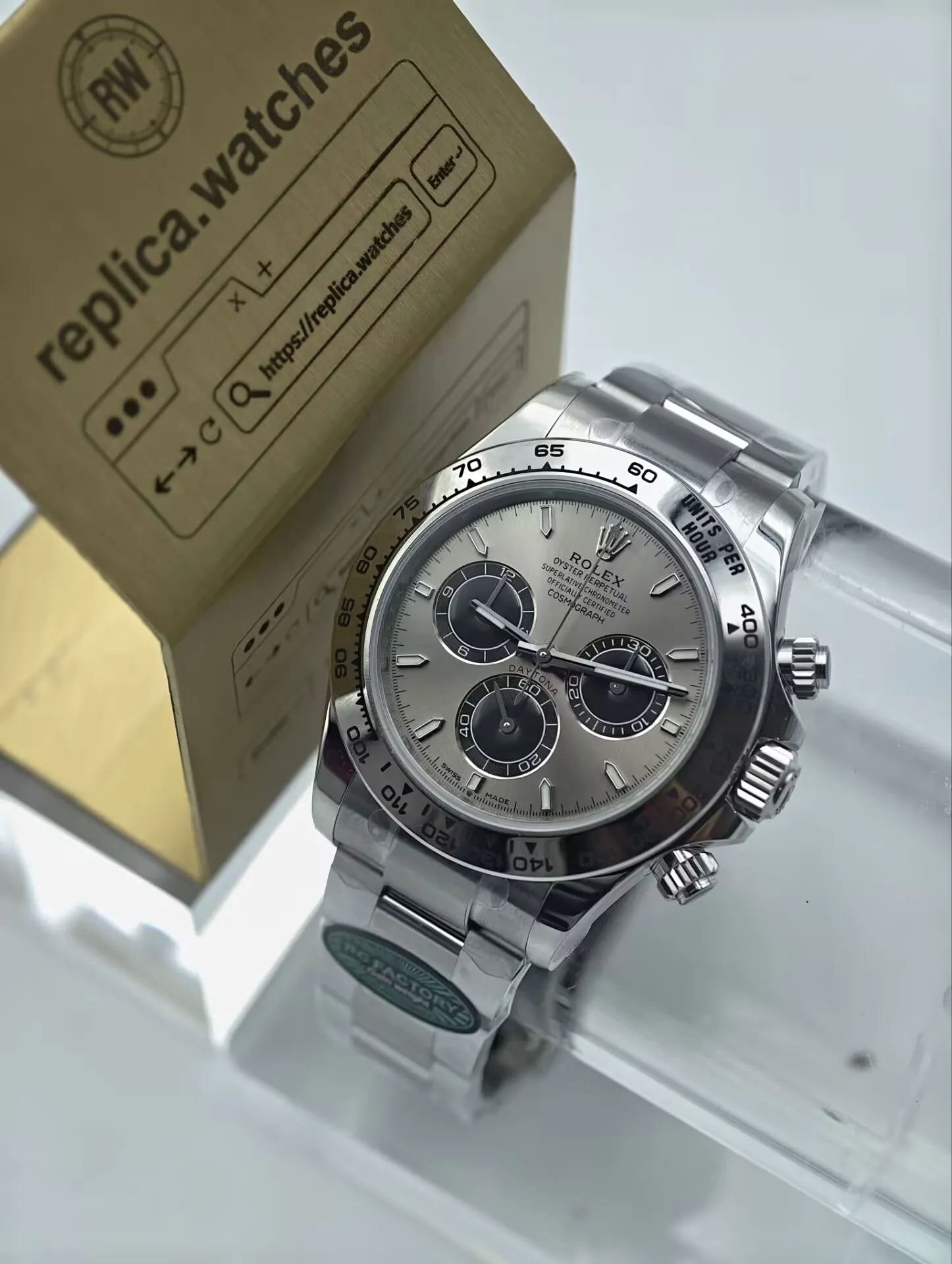 Rolex Daytona M126509-0003 4131 Movement 40mm 904L Racing Super Clone Watch
