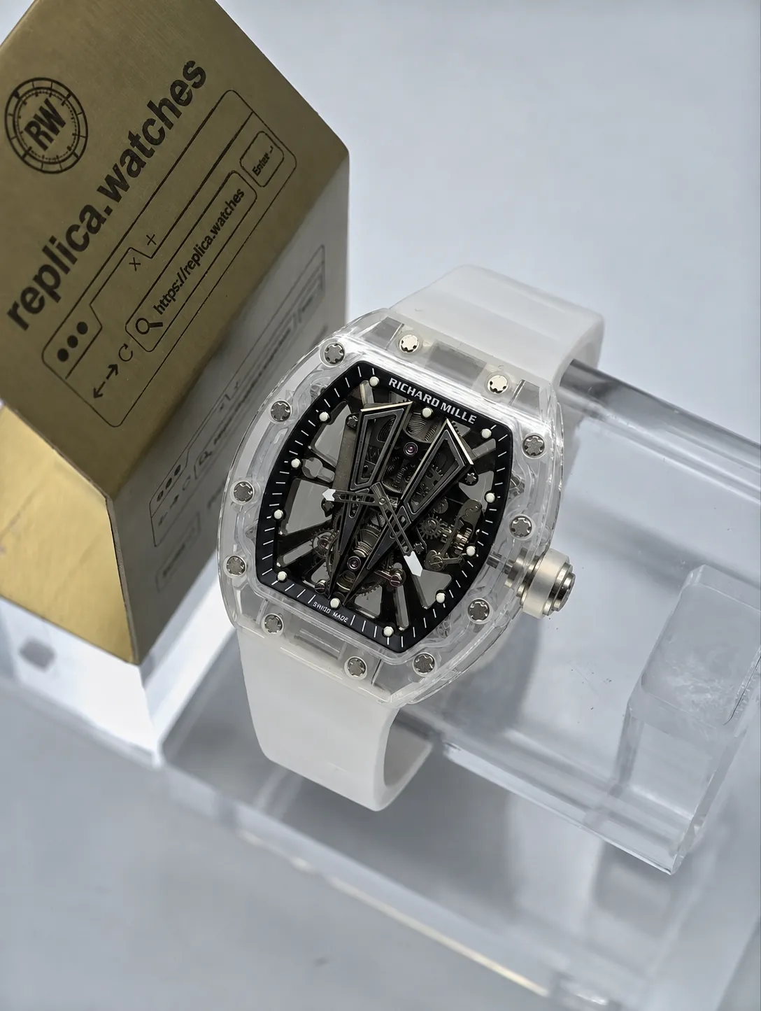 Richard Mille RM 27-03 Tourbillon Movement Spanish Bull Skeleton Super Clone Watch