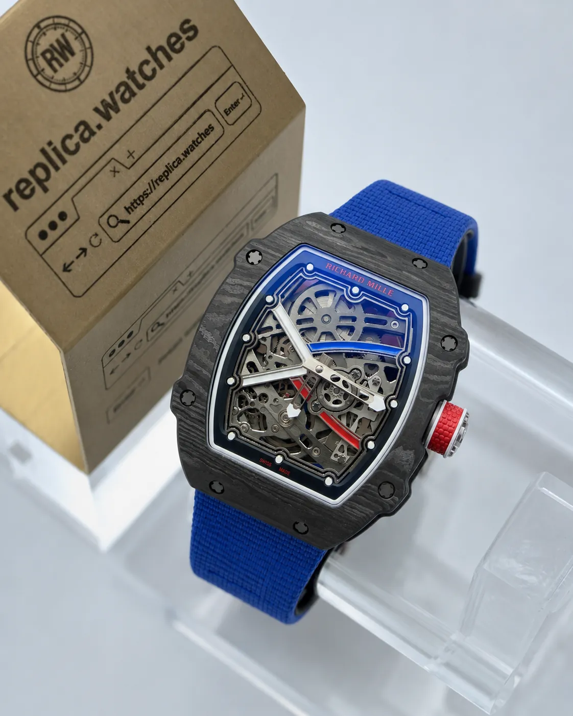 Richard Mille RM 67-02 Automatic Movement Lightweight Skeleton Super Clone Watch