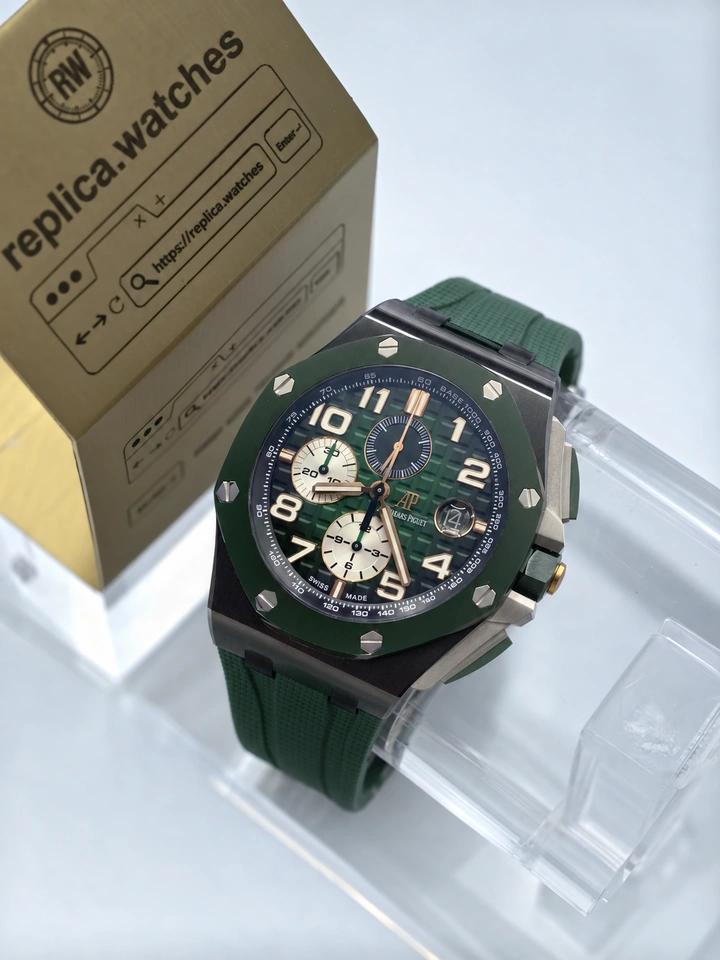 Audemars Piguet Royal Oak Offshore 26405CE.OO.A056CA.01 Super Clone Watch 44mm Black Ceramic Chronograph