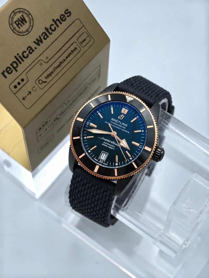 Breitling Superocean Heritage B20 Automatic 42 RB2010121B1S1 Black Dial Luxury 1:1 Clone Watch