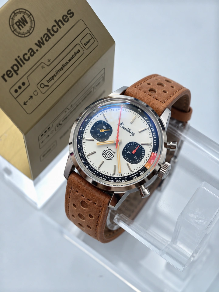 Breitling Top Time Deus A233101A1A1X1 Vintage Racing Chronograph 41mm Clone Watch with Cal.23 Movement