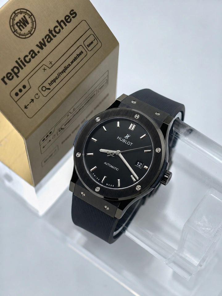 Hublot Classic Fusion 542.CM.1171.RX Super Clone Watch 42mm Black Ceramic Matte Black Dial Clone Cal.2892