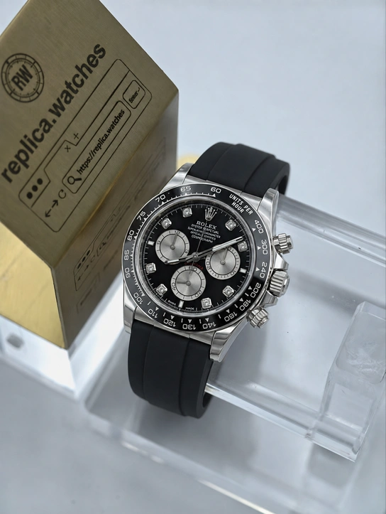Rolex Daytona M126519LN-0004 Super Clone Watch 40mm Black Dial 904L Steel Clone Calibre 4131 Movement