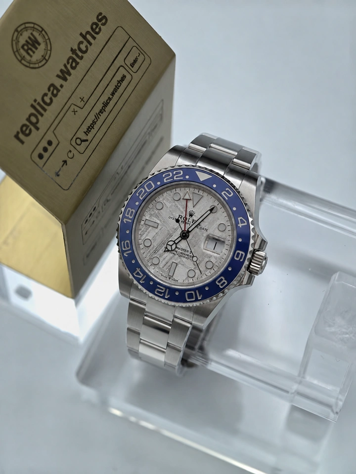 Rolex GMT-Master II 126719 Meteorite Blueberry Clone Watch 40mm Super Clone Cal.3285 Movement