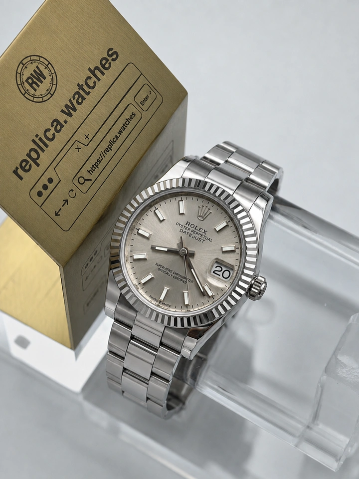 Rolex Ladies Datejust 31 M278274-0011 Super Clone Watch Silver Dial Clone 2236 Movement 904L Steel