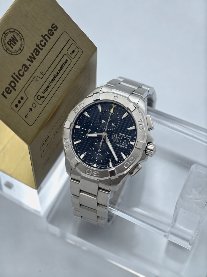 TAG Heuer Aquaracer CAY2110.BA0927 Super Clone Watch 43mm Black Dial Calibre 16 Chronograph