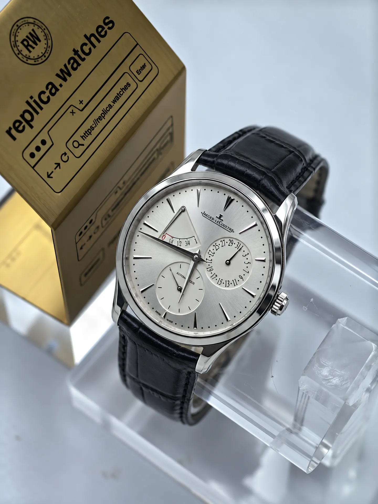 Replica Jaeger-LeCoultre Master Ultra Thin 39mm Q1378421 Silver Dial 938 Watch