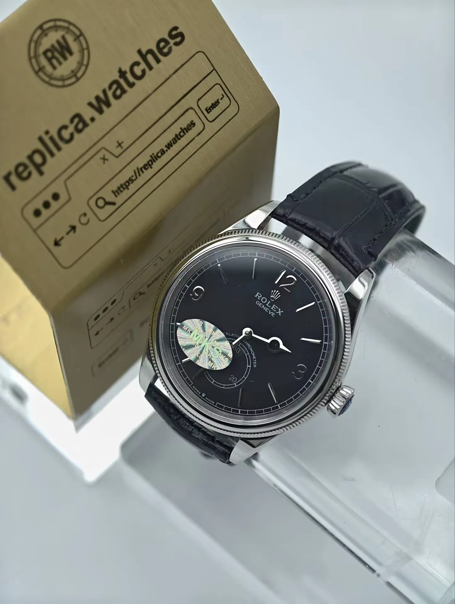 Rolex Perpetual 1908 39mm M52509-0002 904L Steel Dress Replica Watch