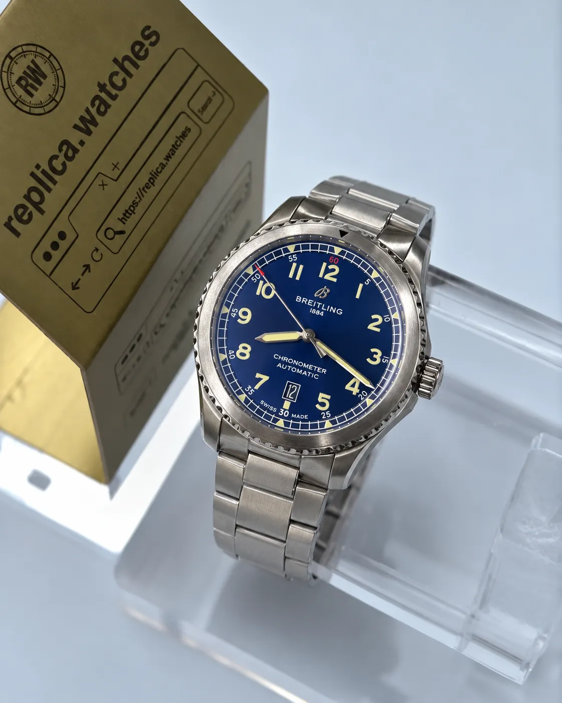 Breitling Aviator 8 A17315101C1A1 Automatic 41mm Stainless Steel Replica Watch