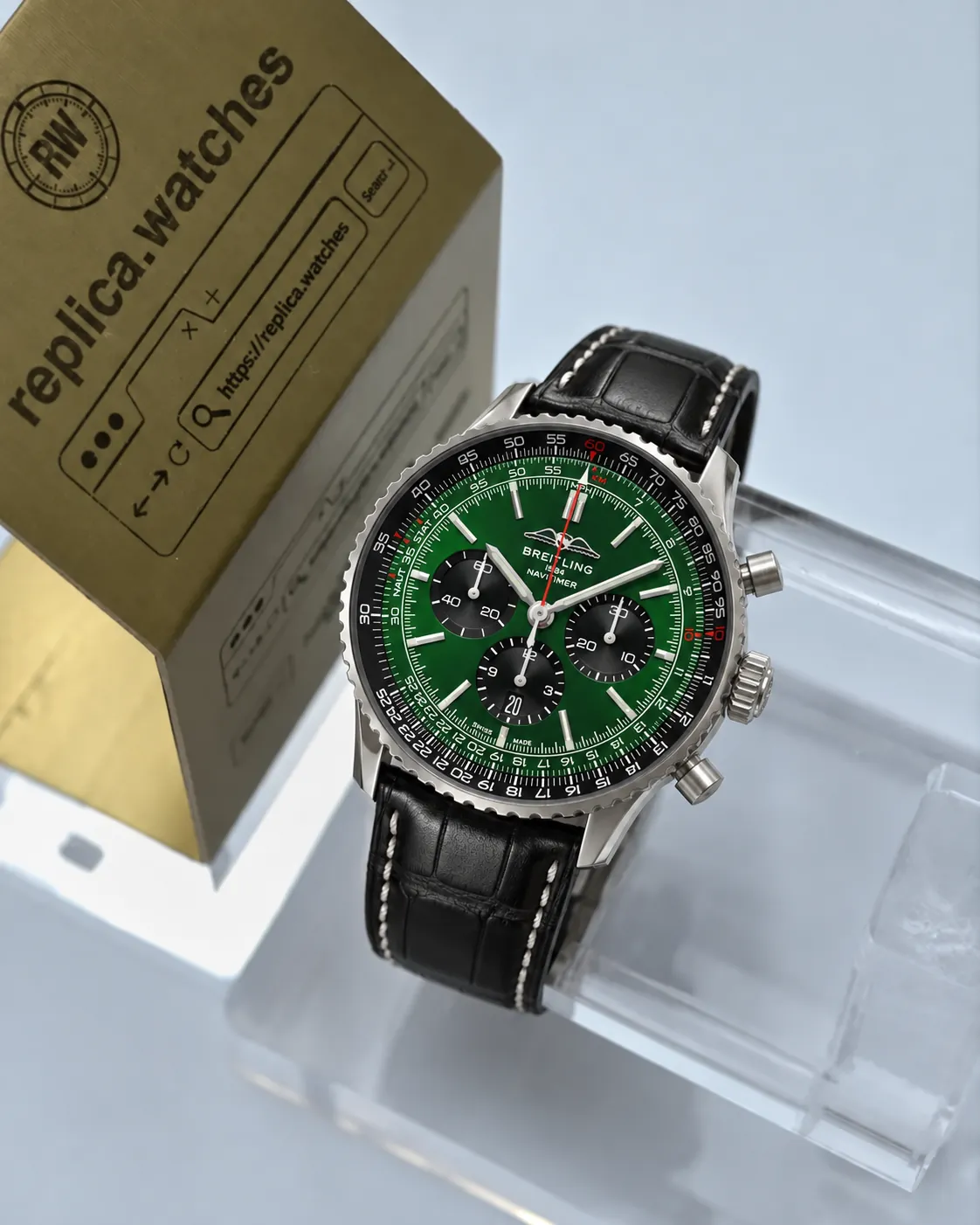 Breitling Navitimer B01 Chronograph AB0137241L1P1 46mm Automatic Replica Watch
