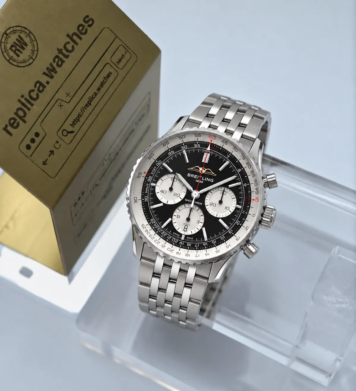 Breitling Navitimer B01 Chronograph 43mm AB0138211B1A1 Automatic Classic Replica Watch