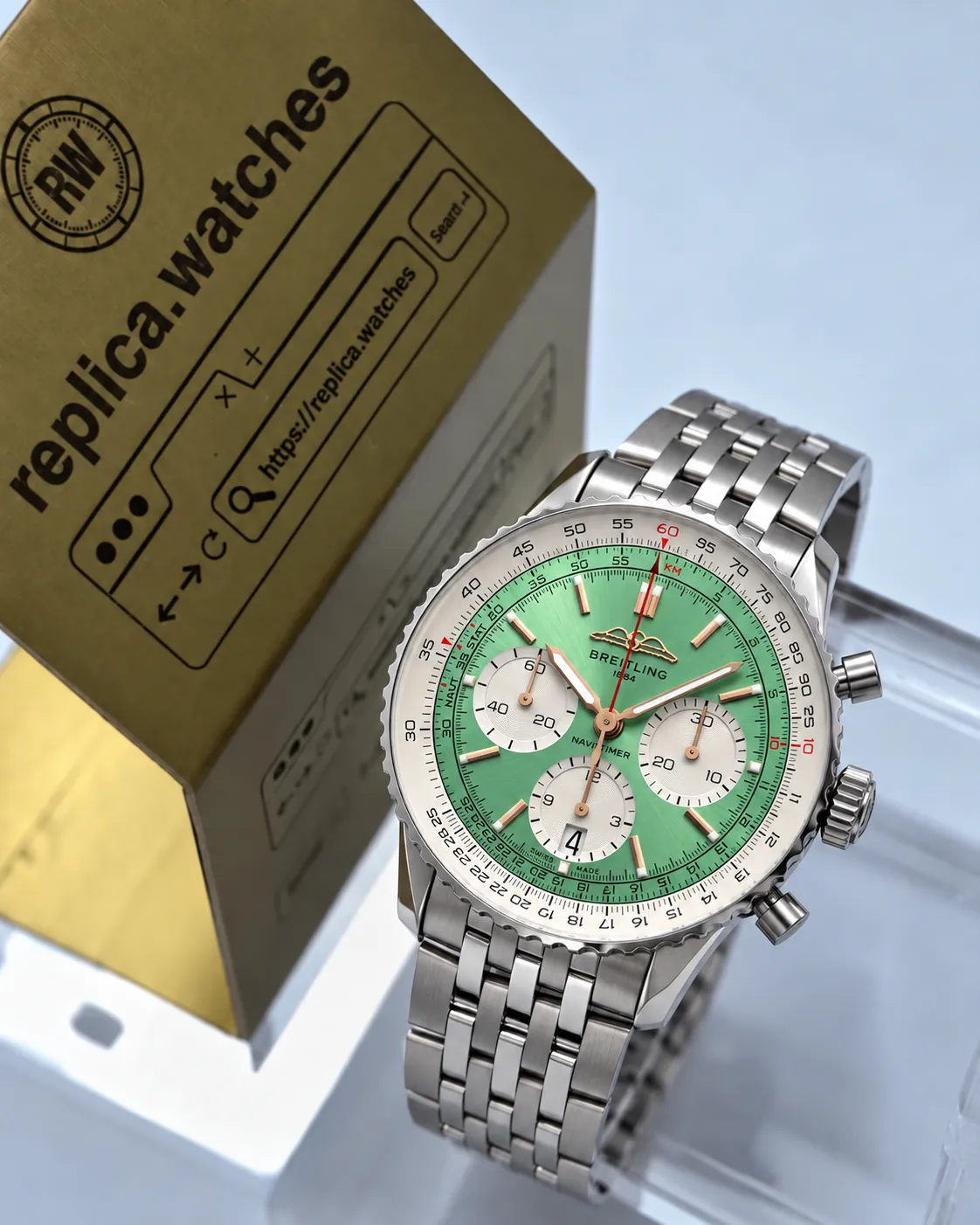 Breitling Navitimer B01 Chronograph AB0139211L1A1 41mm Automatic Replica Watch