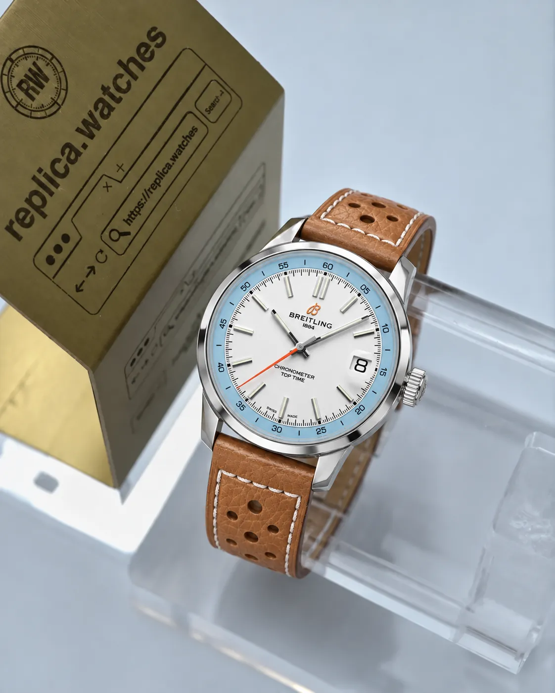 Breitling Top Time B31 AB3113281A1X1 Automatic 38mm Stainless Steel Vintage Replica Watch