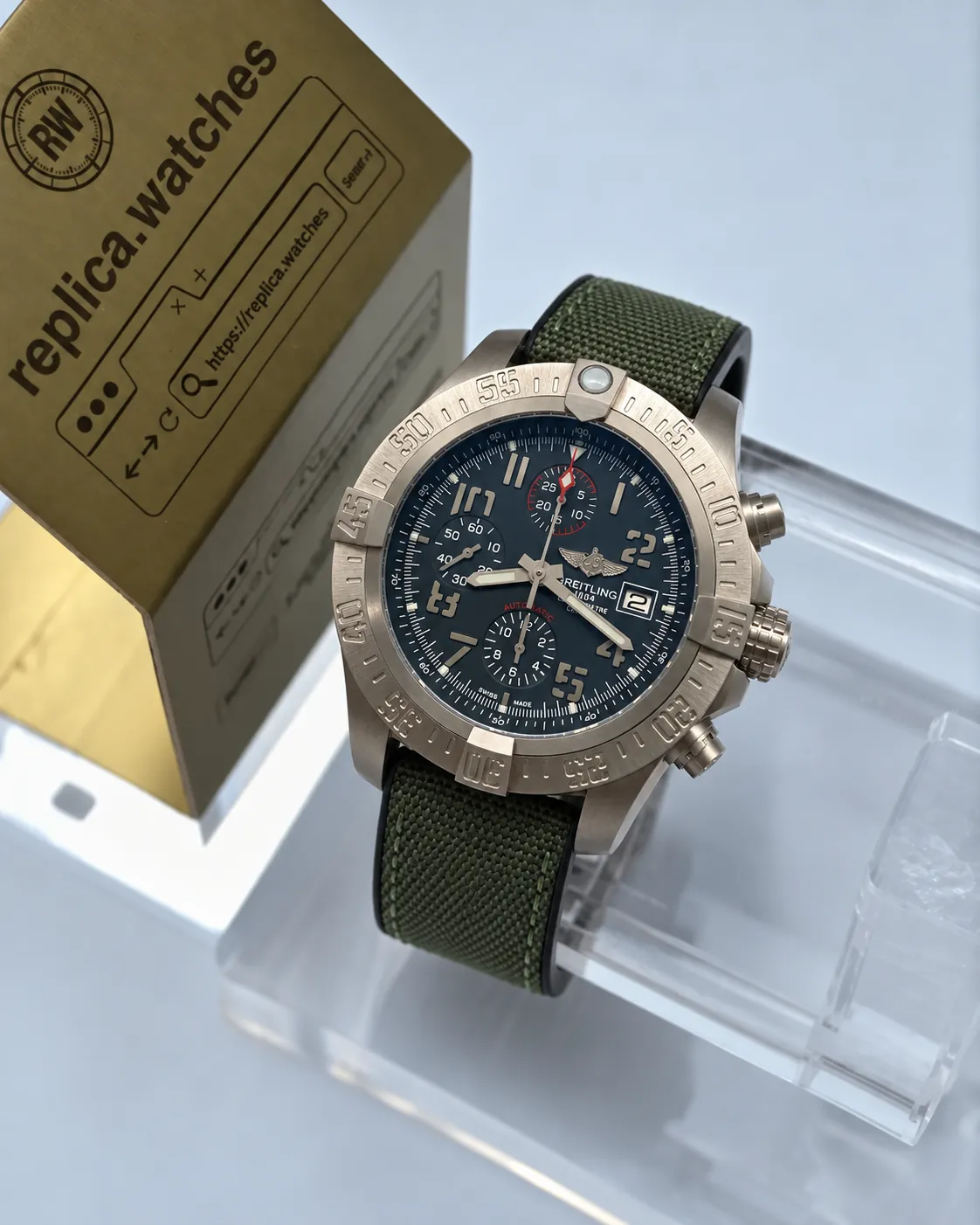 Breitling Avenger Bandit E13383101M1W1 45mm Automatic Black Dial Replica Watch