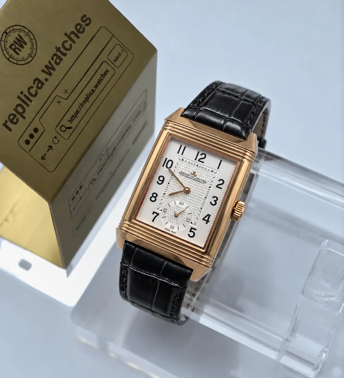 Jaeger-LeCoultre Reverso Classic Duoface Small Seconds Q3842520 Dual Dial Replica Watch